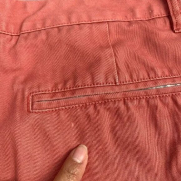 Bonobos‎ Men's Tailored Stretch Chinos Size 34 x 32 Pink Pockets - Picture 5 of 16